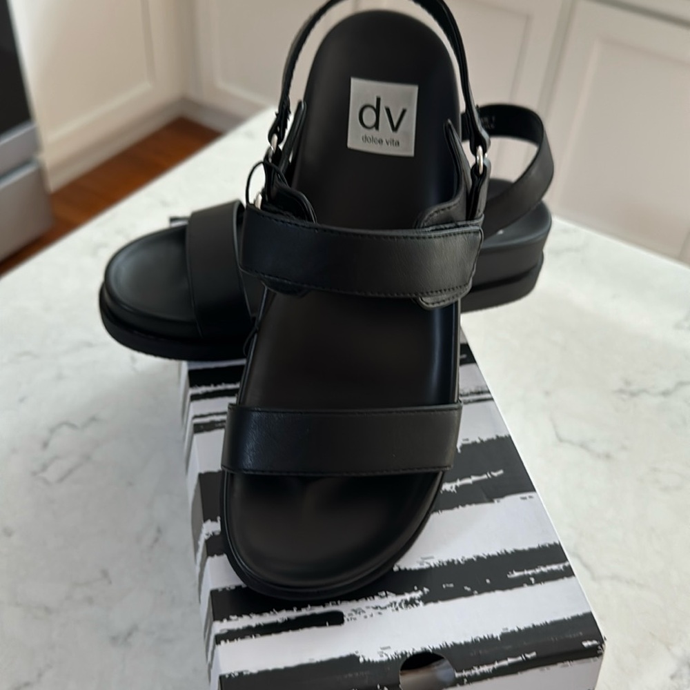 Dolce Vita Black Sandals